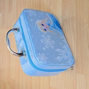 Blue Frozen Princess Makeup Case 8"×5.5"×2.5"